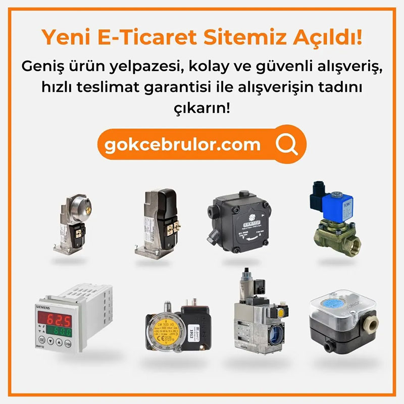 Online Brülör Yedek Parça Satışı